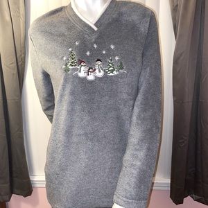 Women’s Warm Snowman Sweatshirt